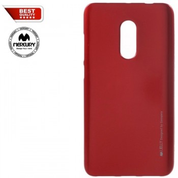 Silikoninis mercury raudonas dėklas (REDMI NOTE 4/4X)